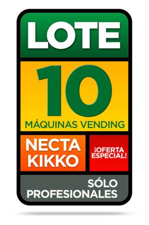 Lote 10 Máquinas Vending Necta Kikko